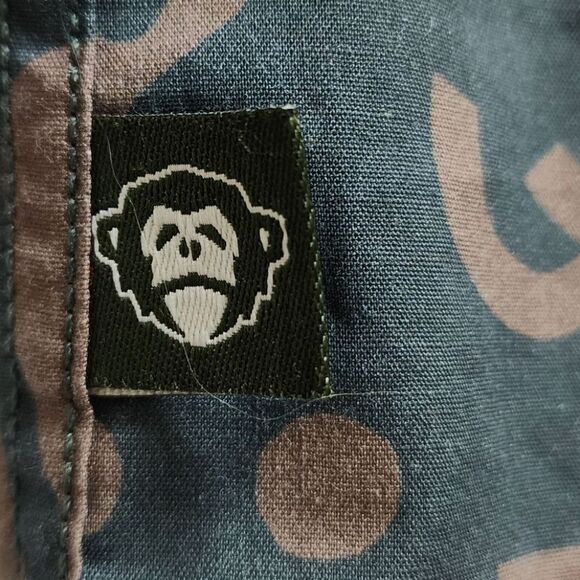 Howler Bros Mansfield Shirt Mens S Cotton Poly Distant Forms Dark Forest Print - Picture 7 of 16